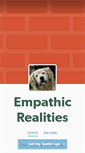 Mobile Screenshot of empathicrealities.tumblr.com