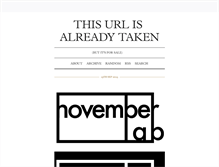 Tablet Screenshot of isthisalreadytaken.tumblr.com