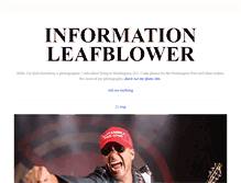 Tablet Screenshot of leafblower.tumblr.com