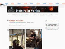 Tablet Screenshot of hofstrainvenice.tumblr.com