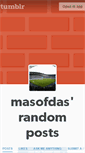 Mobile Screenshot of masofdas.tumblr.com