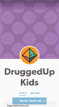 Mobile Screenshot of d-r-u-g-g-e-d-u-p-k-i-d-s.tumblr.com