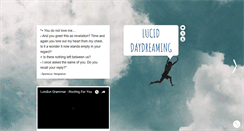 Desktop Screenshot of luciddaydreaming.tumblr.com