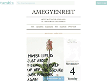 Tablet Screenshot of amegyenreit.tumblr.com