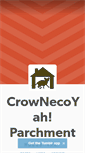 Mobile Screenshot of crow-neco-yah.tumblr.com
