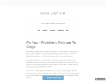 Tablet Screenshot of datalistair.tumblr.com
