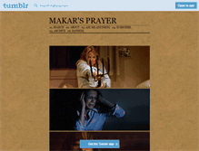 Tablet Screenshot of makarsprayer.tumblr.com