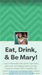 Mobile Screenshot of eatdrinkbemary.tumblr.com