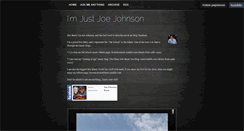 Desktop Screenshot of joejohnson.tumblr.com