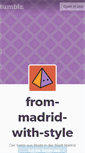 Mobile Screenshot of frommadridwithstyle.tumblr.com