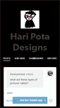 Mobile Screenshot of haripota.tumblr.com