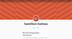 Desktop Screenshot of hamilton-holmes.tumblr.com