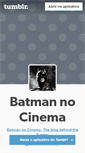 Mobile Screenshot of batmannocinema.tumblr.com