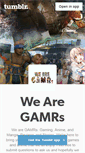 Mobile Screenshot of gamrs.tumblr.com