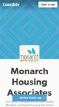 Mobile Screenshot of monarchhousing.tumblr.com