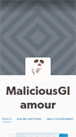 Mobile Screenshot of maliciousglamour.tumblr.com