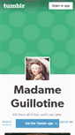Mobile Screenshot of mmeguillotine.tumblr.com