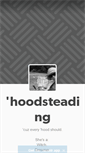 Mobile Screenshot of hoodsteading.tumblr.com