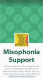 Mobile Screenshot of misophoniasupport.tumblr.com