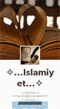 Mobile Screenshot of islamiyet.tumblr.com