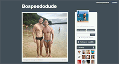 Desktop Screenshot of bospeedodude.tumblr.com