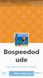 Mobile Screenshot of bospeedodude.tumblr.com