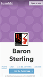 Mobile Screenshot of baronsterling.tumblr.com