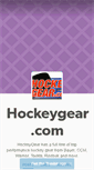 Mobile Screenshot of hockeygearusa.tumblr.com