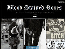 Tablet Screenshot of blood-stained-roses.tumblr.com