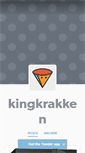 Mobile Screenshot of kingkrakken.tumblr.com