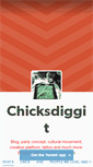 Mobile Screenshot of chicksdiggit.tumblr.com