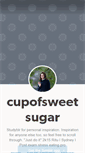 Mobile Screenshot of cupofsweetsugar.tumblr.com