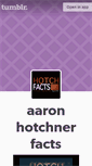 Mobile Screenshot of hotchfacts.tumblr.com