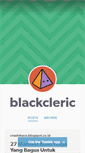 Mobile Screenshot of blackcleric.tumblr.com