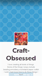 Mobile Screenshot of craft-obsessed.tumblr.com