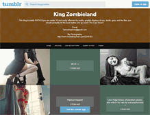 Tablet Screenshot of kingzombie.tumblr.com