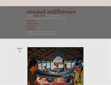 Tablet Screenshot of crookedindifference.tumblr.com