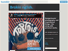 Tablet Screenshot of brokinnglish.tumblr.com