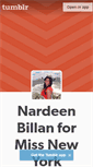 Mobile Screenshot of nardeenbillan.tumblr.com