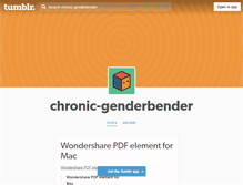 Tablet Screenshot of chronic-genderbender.tumblr.com