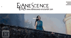 Desktop Screenshot of evanescence-era.tumblr.com