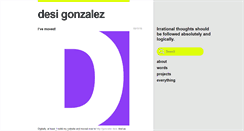 Desktop Screenshot of desigonzalez.tumblr.com
