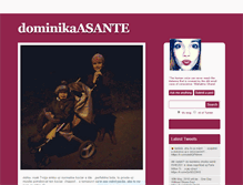 Tablet Screenshot of dominika-asante.tumblr.com