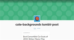 Desktop Screenshot of cute-backgrounds.tumblr.com
