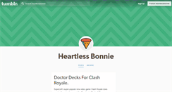 Desktop Screenshot of heartlessbonnie.tumblr.com