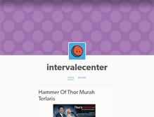 Tablet Screenshot of intervalecenter.tumblr.com
