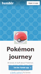 Mobile Screenshot of pkmnjourney.tumblr.com