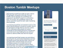 Tablet Screenshot of bostonmeetups.tumblr.com