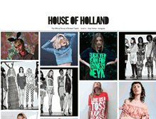 Tablet Screenshot of houseofhollandltd.tumblr.com