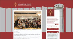 Desktop Screenshot of holylandtrust.tumblr.com